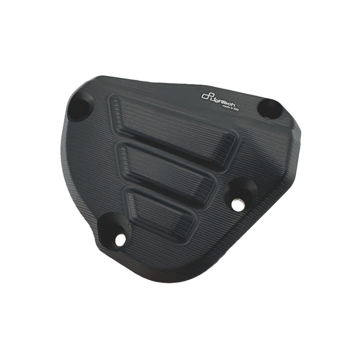 PROTEZIONE CARTER MOTORE IN ALLUMINIO PICK-UP LATO DESTRO LIGHTECH COMPATIBILE PER YAMAHA R1 2015 > 2025 NERO ECPYA015NER