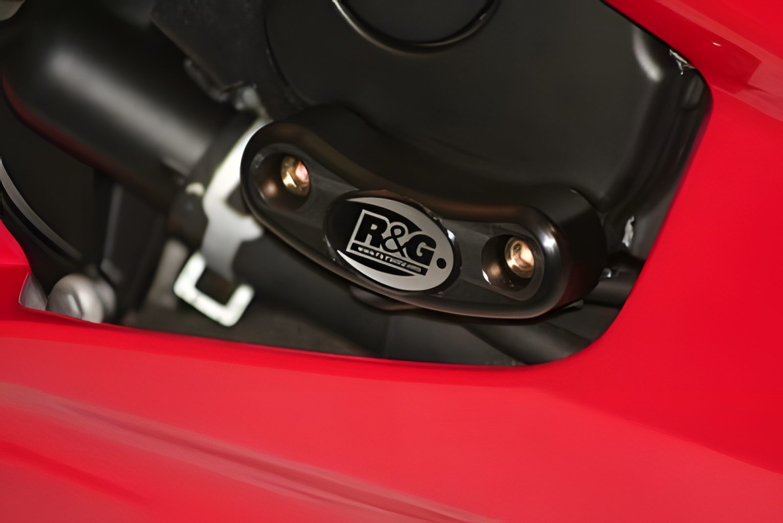PROTEZIONE CARTER MOTORE R&G PER YAMAHA YZF R6 2006 > 2016 NERO ECS0002BK
