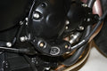 PROTEZIONE CARTER MOTORE R&G PER TRIUMPH STREET TRIPLE 675 R 2007 > 2011 DX NERO