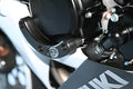 R&G PROTEZIONE CARTER MOTORE PER SUZUKI GSX R 750 2006 > 2010 SX NERO ECS0026BK