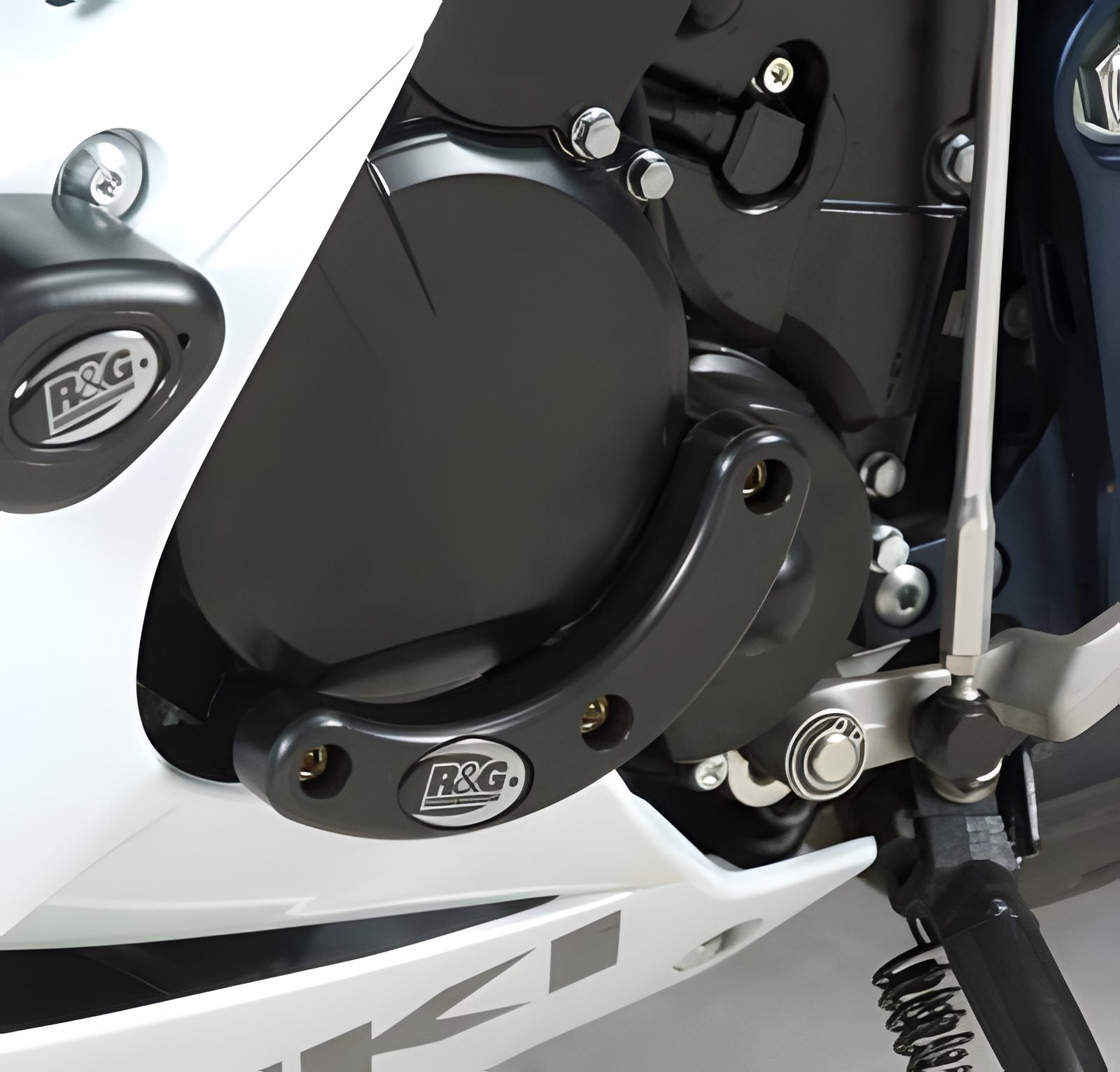 PROTEZIONE CARTER MOTORE R&G PER SUZUKI GSX R 750 2011 > 2018 NERO ECS0069BK