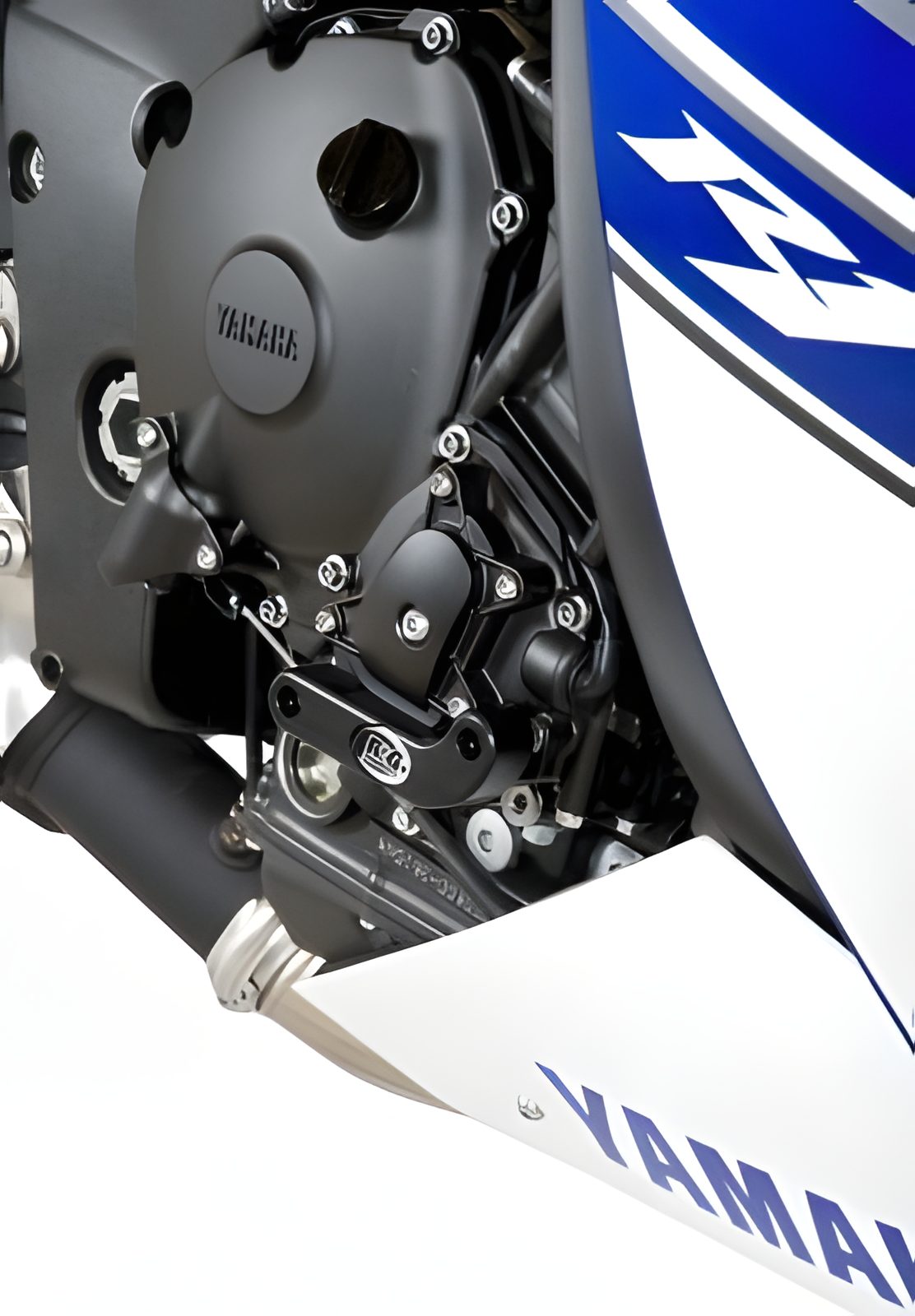 PROTEZIONE CARTER MOTORE R&G PER YAMAHA YZF R1 2009 > 2014 NERO ECS0071BK