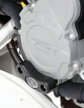 PROTEZIONE CARTER MOTORE R&G PER MV AGUSTA BRUTALE 675 2012 > 2016 NERO 0074BK