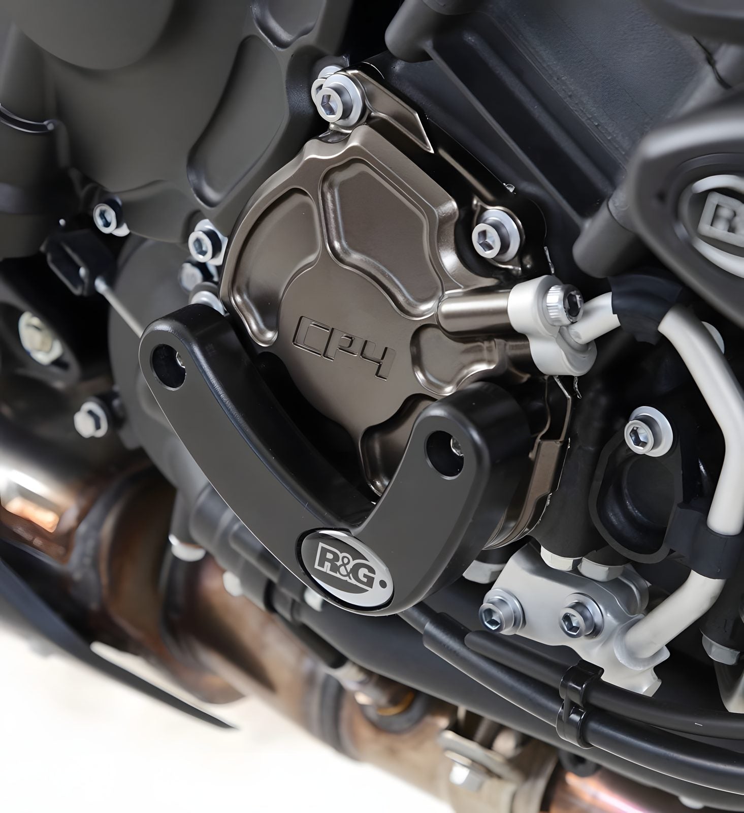 PROTEZIONE CARTER MOTORE R&G PER YAMAHA MT 10 2016 > 2023 NERO ECS0095BK
