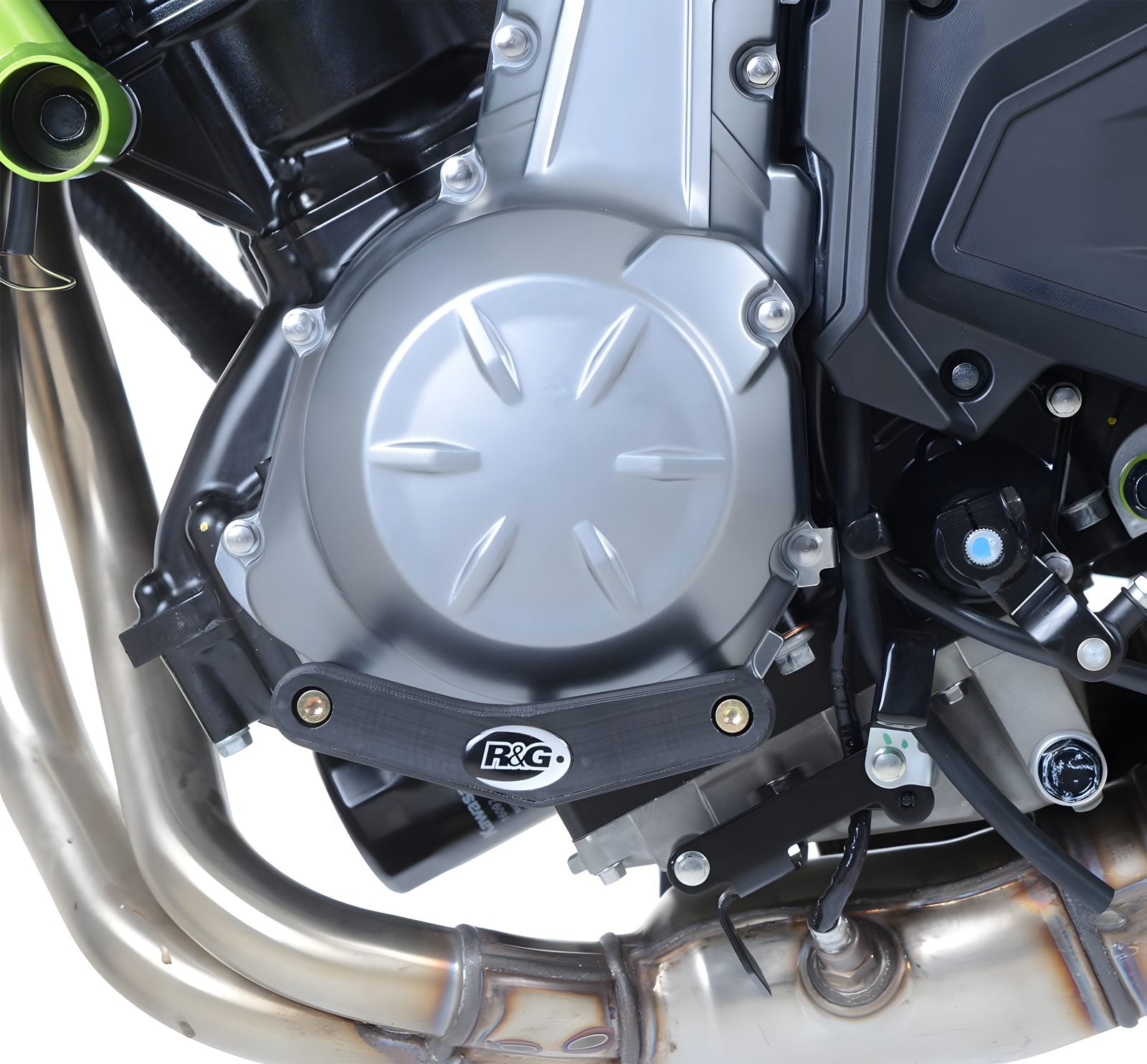 PROTEZIONE CARTER MOTORE R&G PER KAWASAKI Z 650 2017 > 2023 NERO ECS0112BK