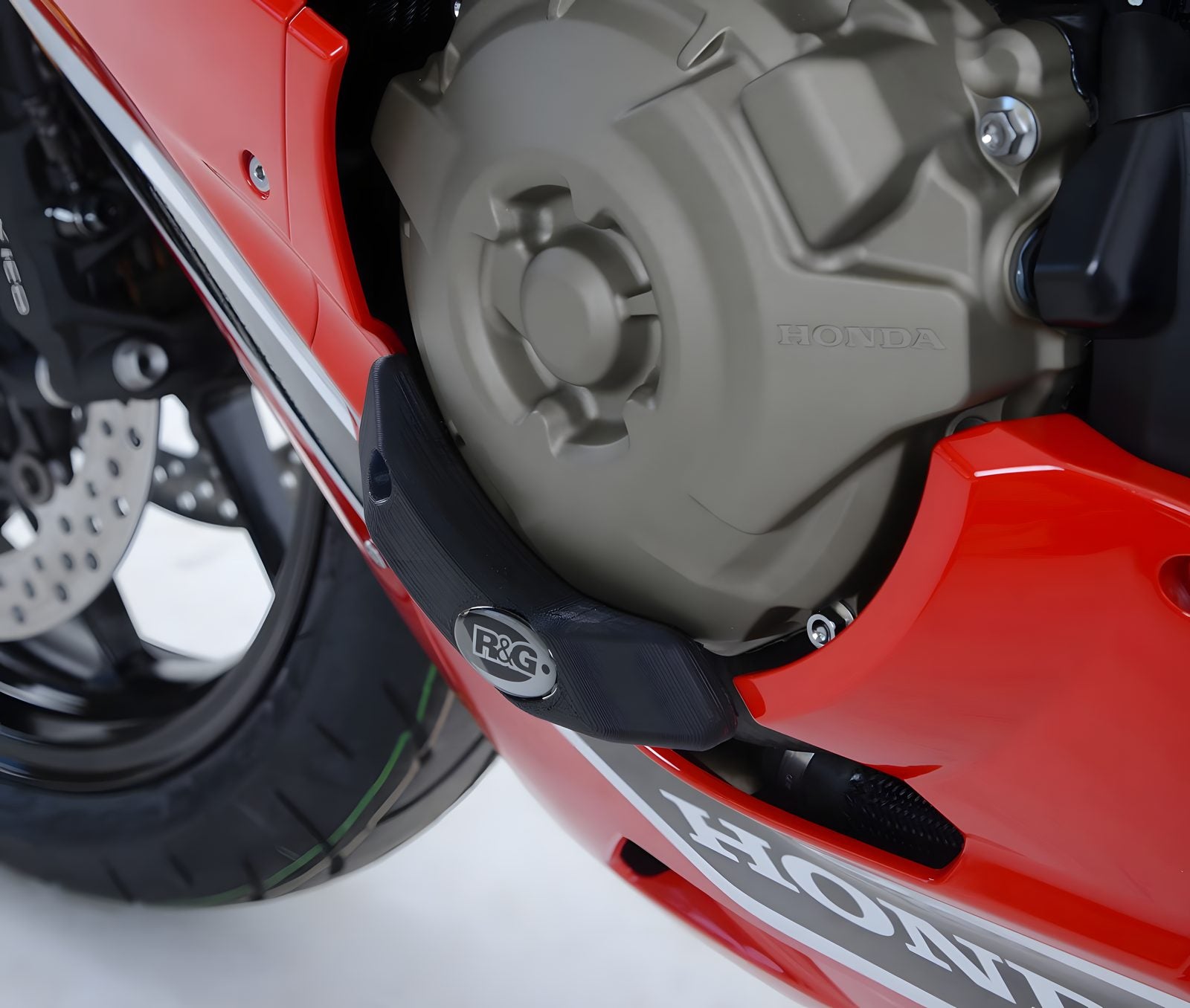 PROTEZIONE CARTER MOTORE R&G PER HONDA CBR 1000 RR SP2 2017 > 2019 ECS0116BK