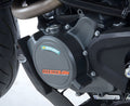 PROTEZIONE CARTER MOTORE R&G PER KTM 125 DUKE 2011 > 2023 NERO ECS0119BK