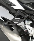 STAFFA SCARICO R&G PER SUZUKI GSR 750 2011 > 2016 NERO COPPIA EH0050BK