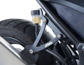 COPPIA STAFFA SCARICO R&G PER KAWASAKI Z 250 2013 > 2018 NERO KIT EH0055BKA