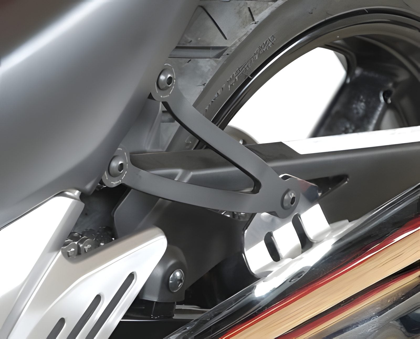 COPPIA STAFFA SCARICO R&G PER SUZUKI INAZUMA 250 2013 > 2016 NERO