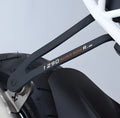 STAFFA SCARICO R&G COMPATIBILE PER KTM 1290 SUPER DUKE R 2014 > 2016 NERO UNICO