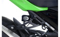 STAFFA PER SCARICO R&G COMPATIBILE PER KAWASAKI Z400 2019  2020 NERO UNICO