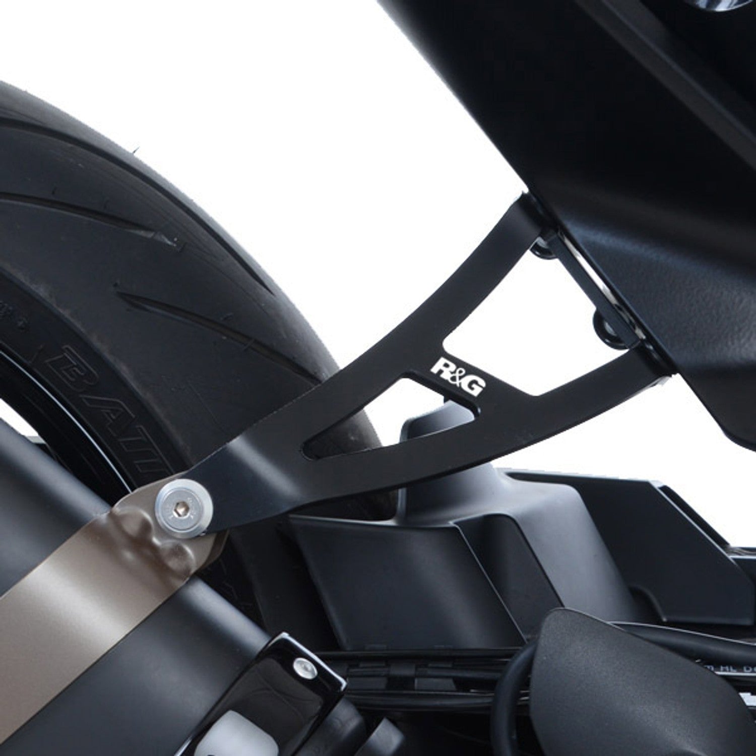 STAFFA SCARICO R&G PER HUSQVARNA VITPILEN 701 2018 > 2022 NERO UNICO EH0089BK