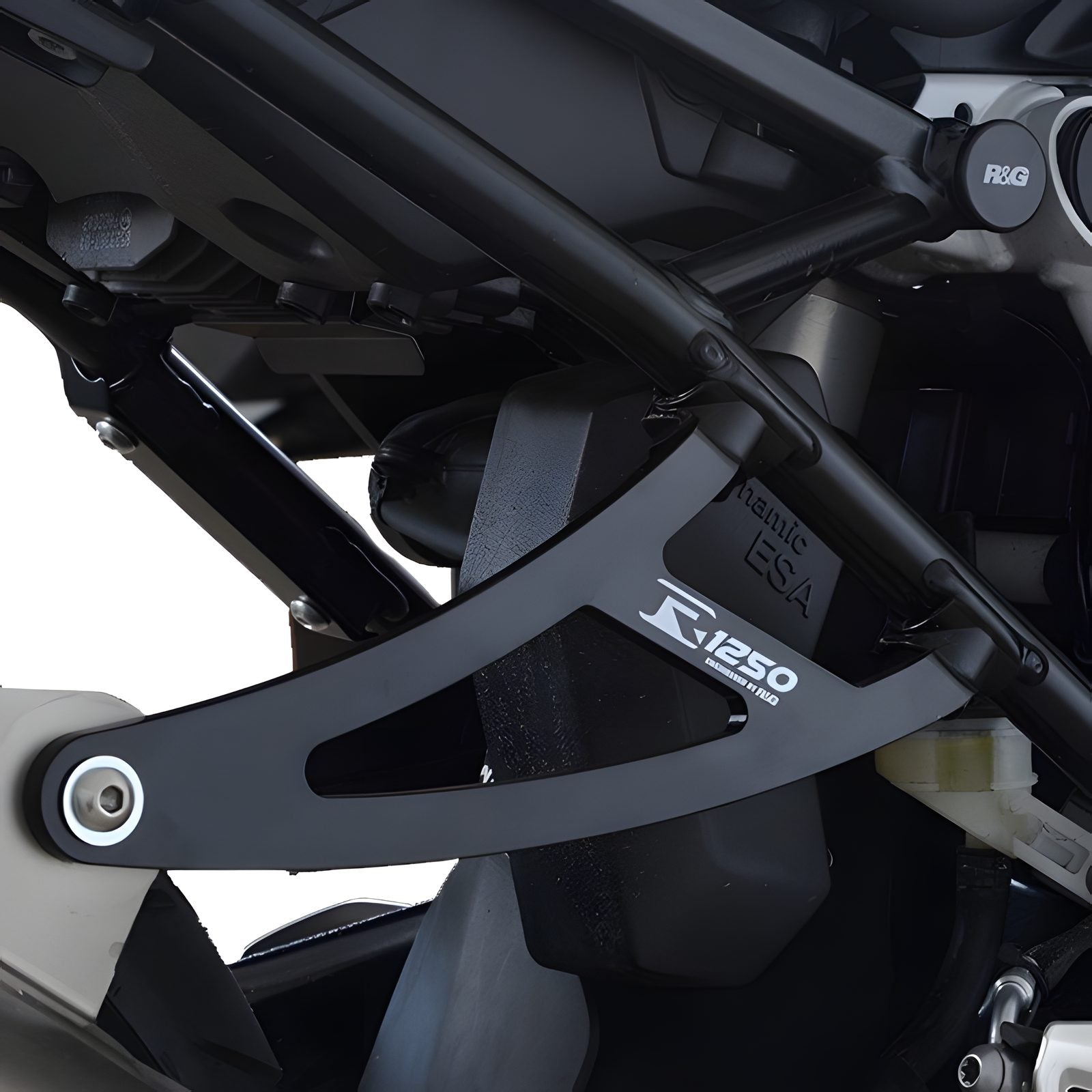 STAFFA SCARICO R&G PER BMW R 1250 R 2019 > 2021 NERO KIT EH0096BKA