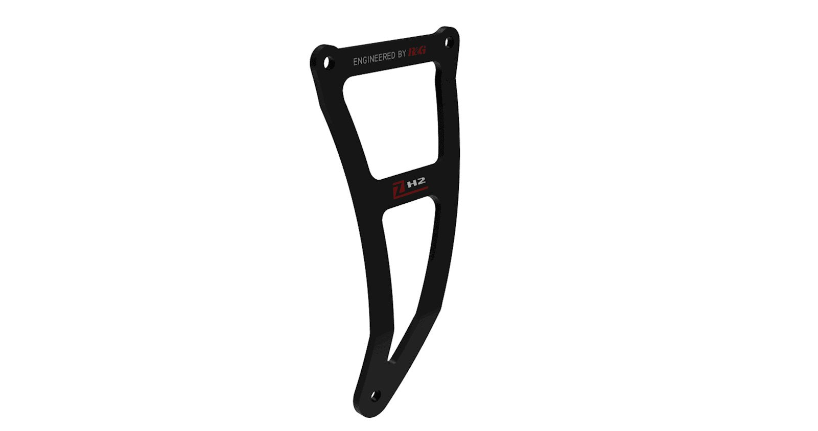 STAFFA SCARICO R&G PER KAWASAKI Z H2 2020 > 2024 NERA CON LOGO ROSSO EH0099BK