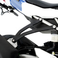 STAFFA SUPPORTO SCARICO R&G COMPATIBILE PER KAWASAKI ZX-4RR 2024 NERO EH0125BK