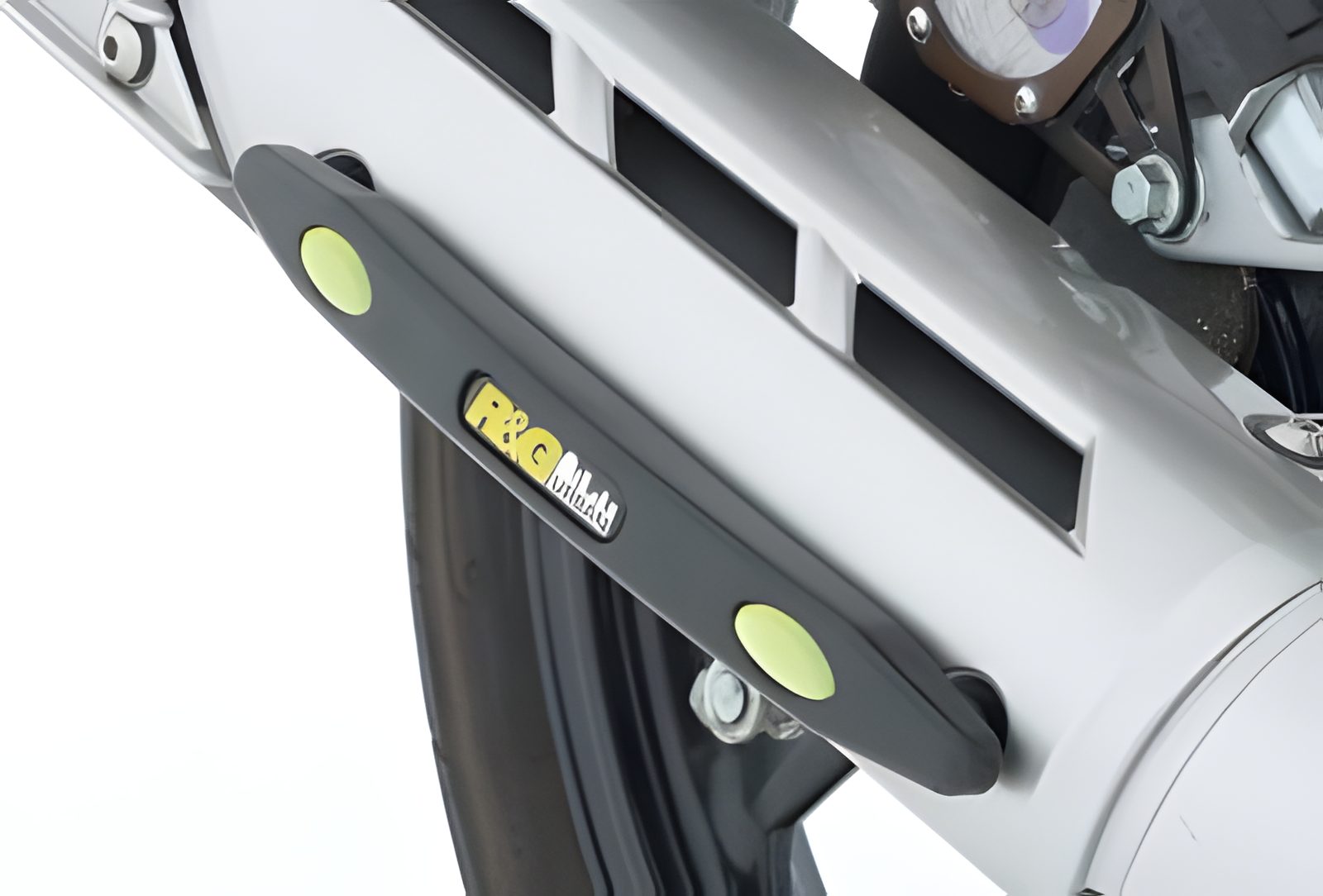 TAMPONI PROTEZIONE SILENZIATORE R&G PER YAMAHA YBR 125 2000 > 2017 NERO ES0006BK