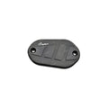 COPERCHIO POMPA FRENO / FRIZIONE IN ERGAL CNC LIGHTECH COMPATIBILE PER KAWASAKI NINJA 250 2017 > 2023 SINGOLO NERO FBC26NER