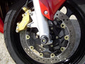 PROTEZIONI PERNO FORCELLA ANT. COPPIA R&G PER HONDA CBR 600 RR 2003 > 2004 NERO