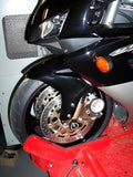 PROTEZIONI PERNO FORCELLA ANT. COPPIA R&G PER HONDA CBR 954 RR 2002 > 2003 NERO