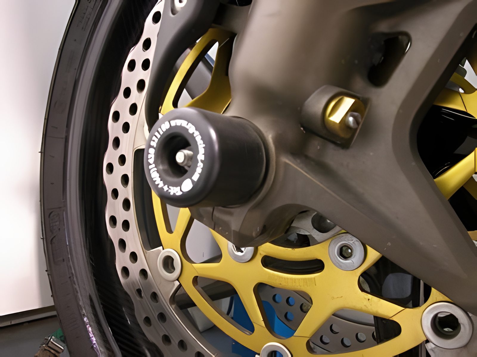 PROTEZIONI PERNO FORCELLA ANTERIORE COPPIA R&G PER KAWASAKI ZX-10R 2004 > 2005