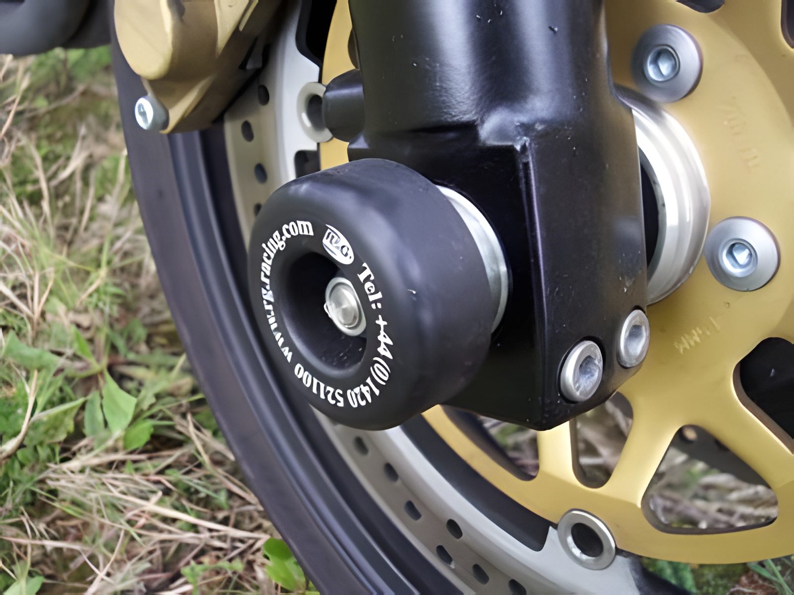 PROTEZIONI PERNO FORCELLA ANTERIORE COPPIA R&G PER KAWASAKI ZRX 1100 ALL YEARS