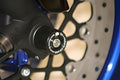 PROTEZIONI PERNO FORCELLA ANT. COPPIA R&G PER SUZUKI GSX-R 750 2006 > 2010 NERO