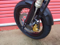 PROTEZIONI PERNO FORCELLA ANTERIORE COPPIA R&G PER HONDA FMX 650 ALL YEARS NERO