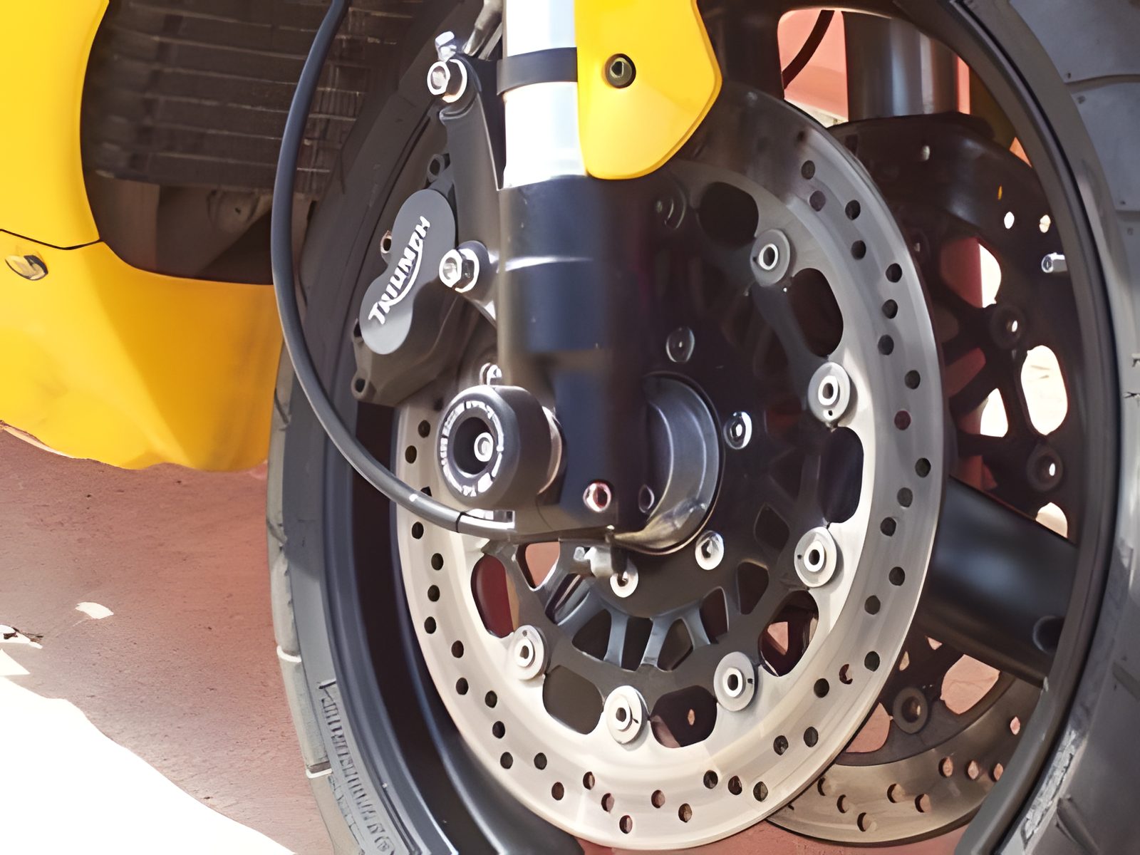 PROTEZIONI PERNO FORCELLA ANTER. COPPIA R&G PER TRIUMPH T 595 1997 > 1999 NERO