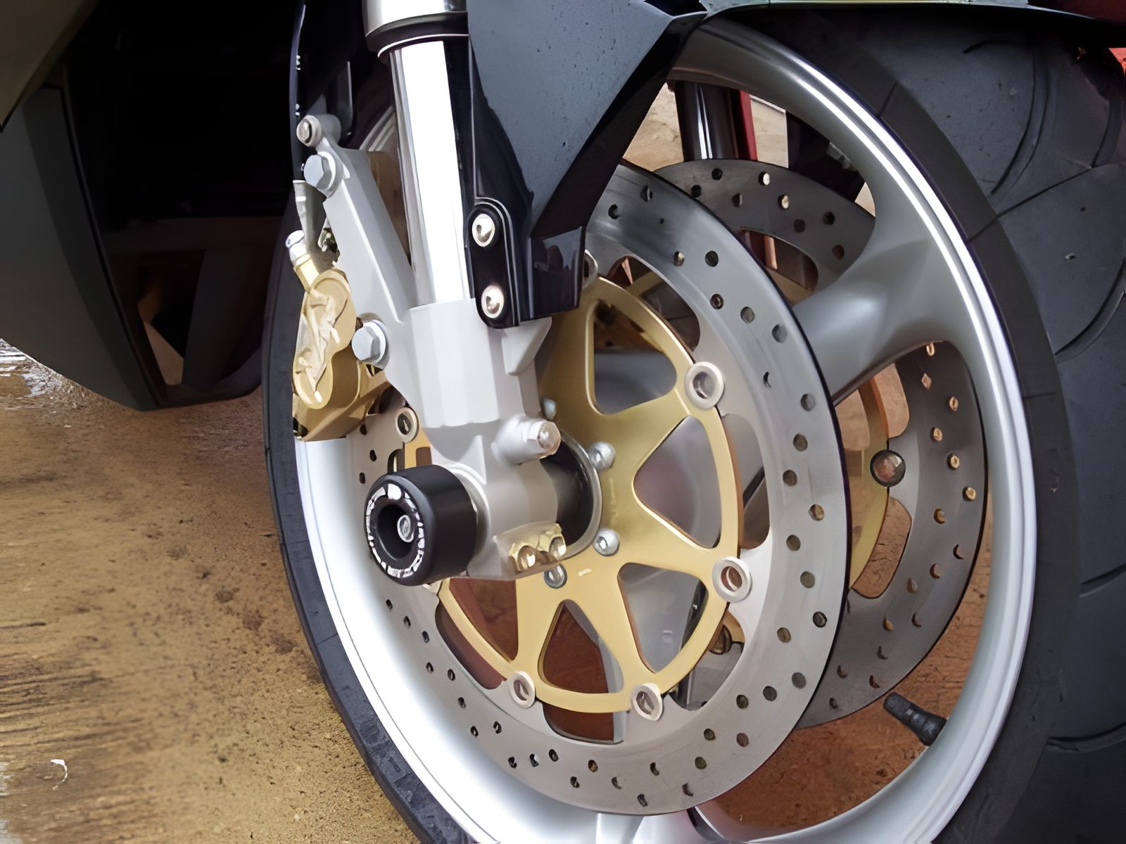 PROTEZIONI PERNO FORCELLA COPPIA R&G PER MZ 1000 S FULLY FAIRED ALL YEARS NERO