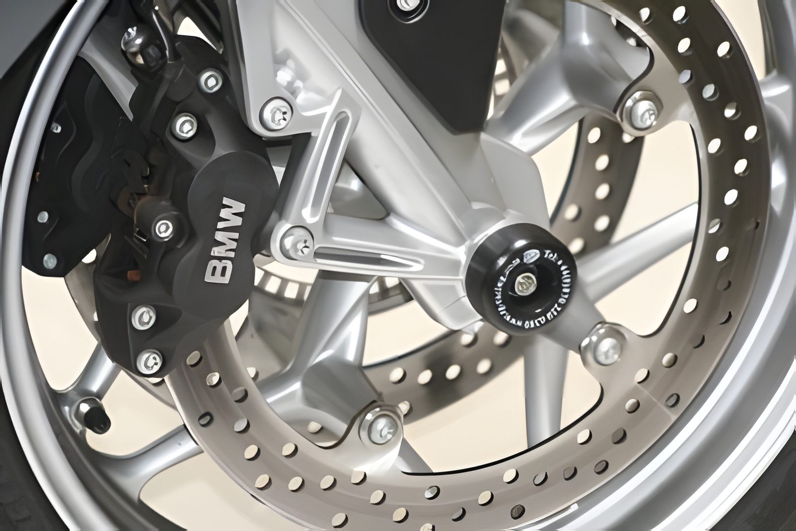 PROTEZIONI PERNO FORCELLA COPPIA R&G PER BMW K 1300 R 2009 > 2015 NERO FP0046BK