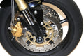 PROTEZIONI PERNO FORCELLA COPPIA R&G PER TRIUMPH DAYTONA 675 2005 > 2012 NERO