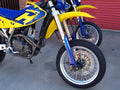PROTEZIONI PERNO FORCELLA ANT. COPPIA R&G PER HUSQVARNA SMR 450 2006 > 2008 NERO