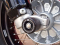 PROTEZIONI PERNO FORCELLA ANTER. COPPIA R&G PER BMW HP2 TUTTI ANNI NERO FP0058BK