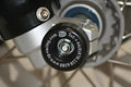 PROTEZIONI PERNO FORCELLA COPPIA R&G PER BMW G650 X CHALLENGE TUTTI ANNI NERO