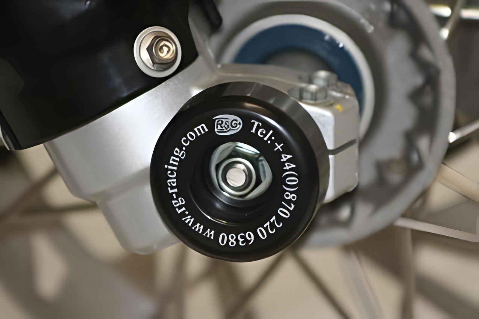 PROTEZIONI PERNO FORCELLA COPPIA R&G PER BMW G650 X CHALLENGE TUTTI ANNI NERO