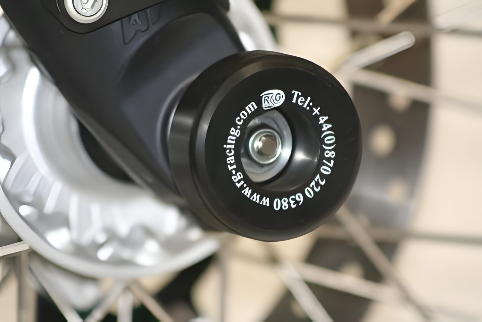 PROTEZIONI PERNO FORCELLA ANTERIORE COPPIA R&G PER KTM 690 SM ARANCIO FP0073OR