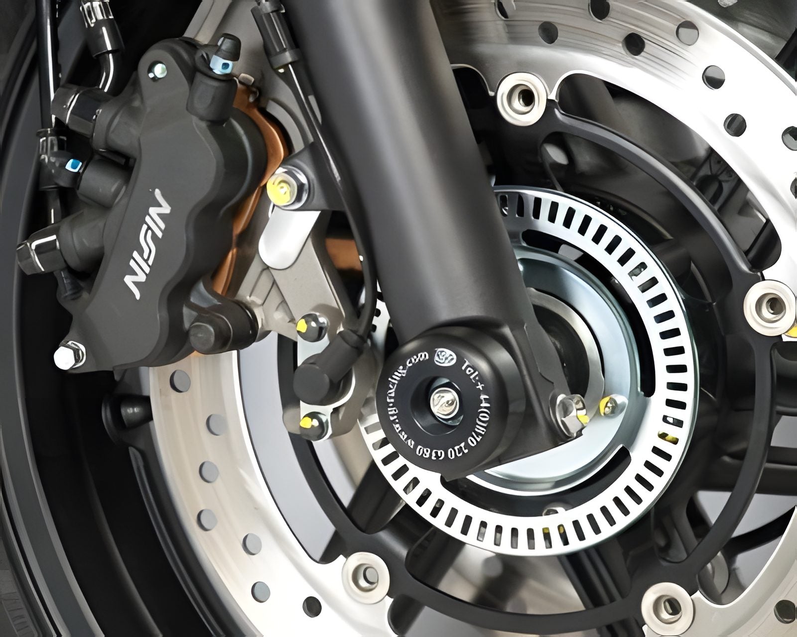 PROTEZIONI PERNO FORCELLA COPPIA R&G PER HONDA CBF 1000 ABS 2006 > 2018 NERO