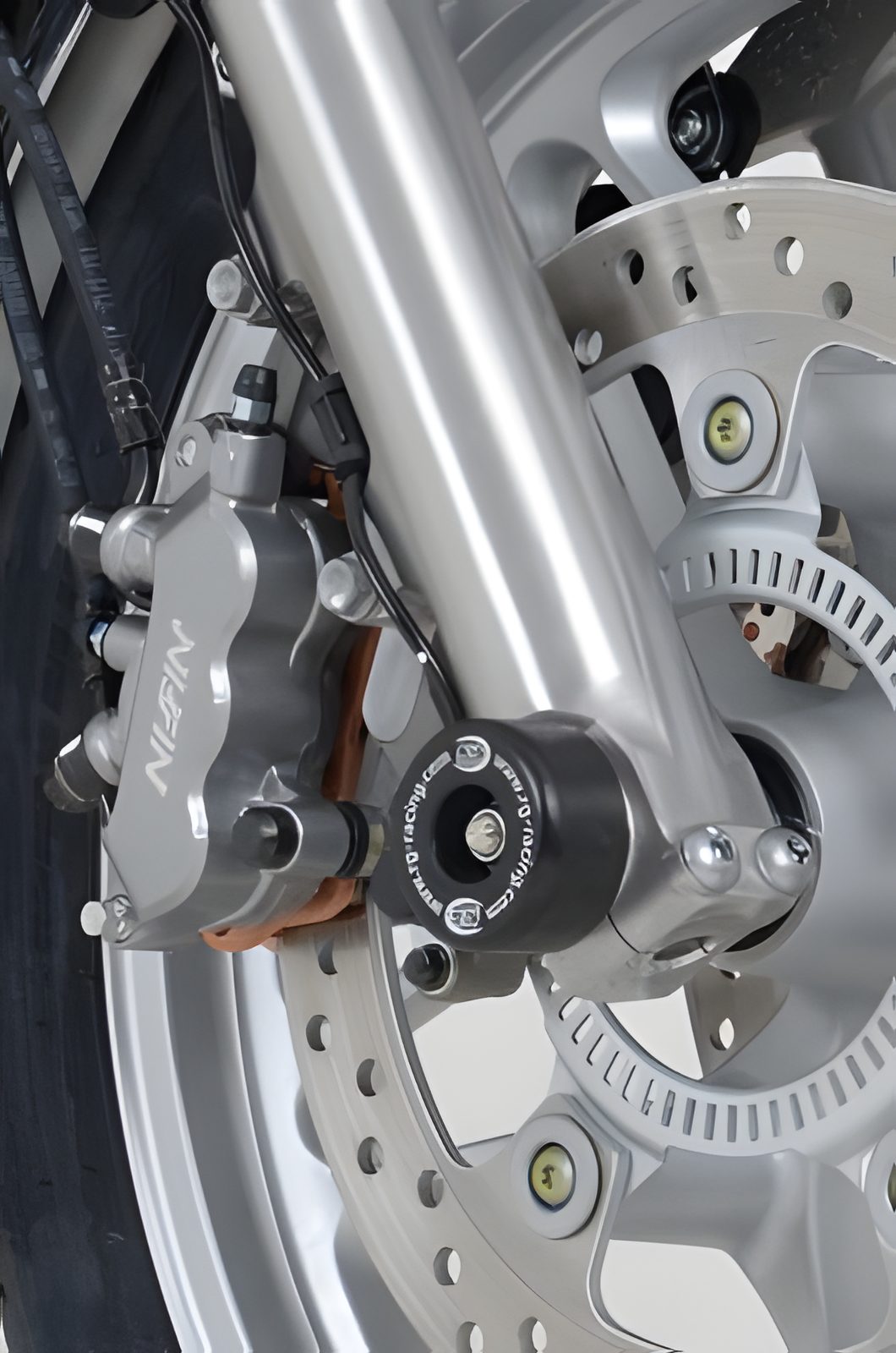 PROTEZIONI PERNO FORCELLA ANTER. COPPIA R&G PER HONDA CB 1100 2013 > 2018 NERO