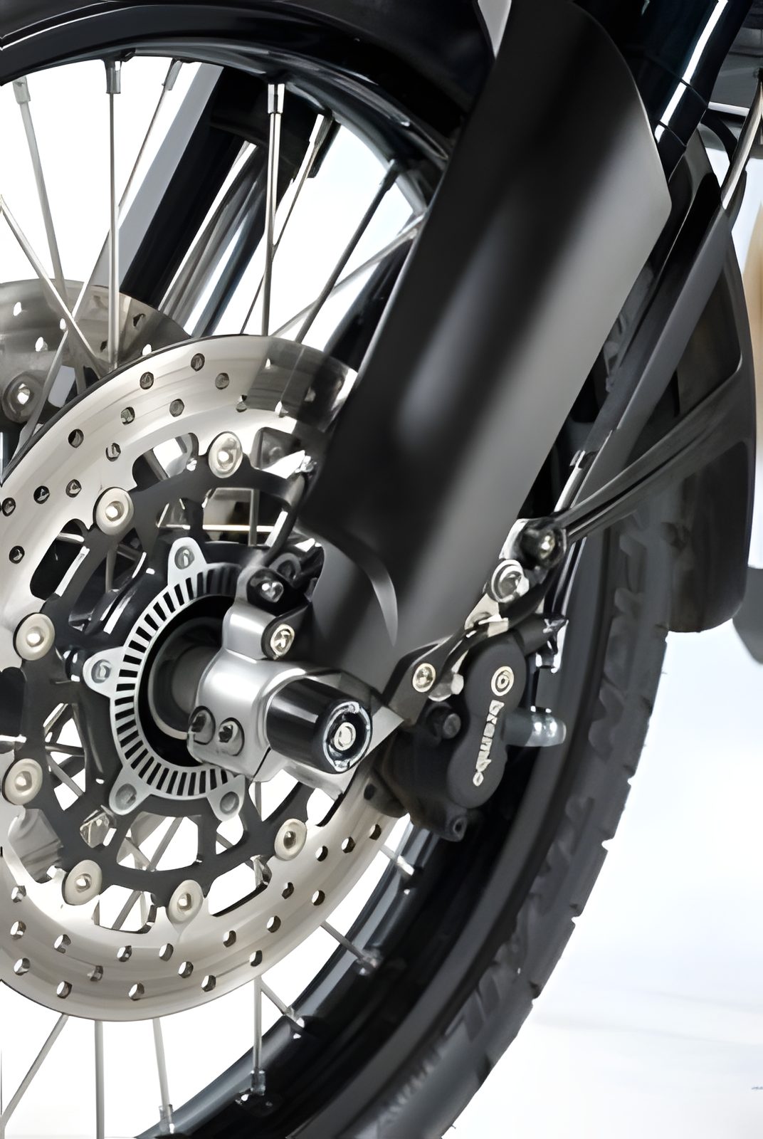 PROTEZIONI PERNO FORCELLA COPPIA R&G PER BMW F 800 GS 2008 > 2018 NERO FP0089BK