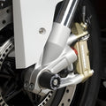 PROTEZIONI PERNO FORCELLA COPPIA R&G PER BMW S 1000 RR 2010 > 2014 NERO FP0093BK