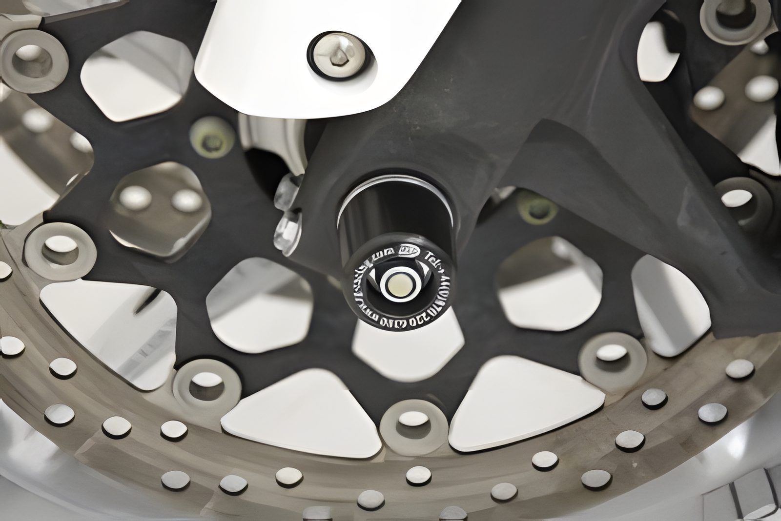 PROTEZIONI PERNO FORCELLA ANTER. COPPIA R&G PER HONDA VFR 1200 2010 > 2016 NERO