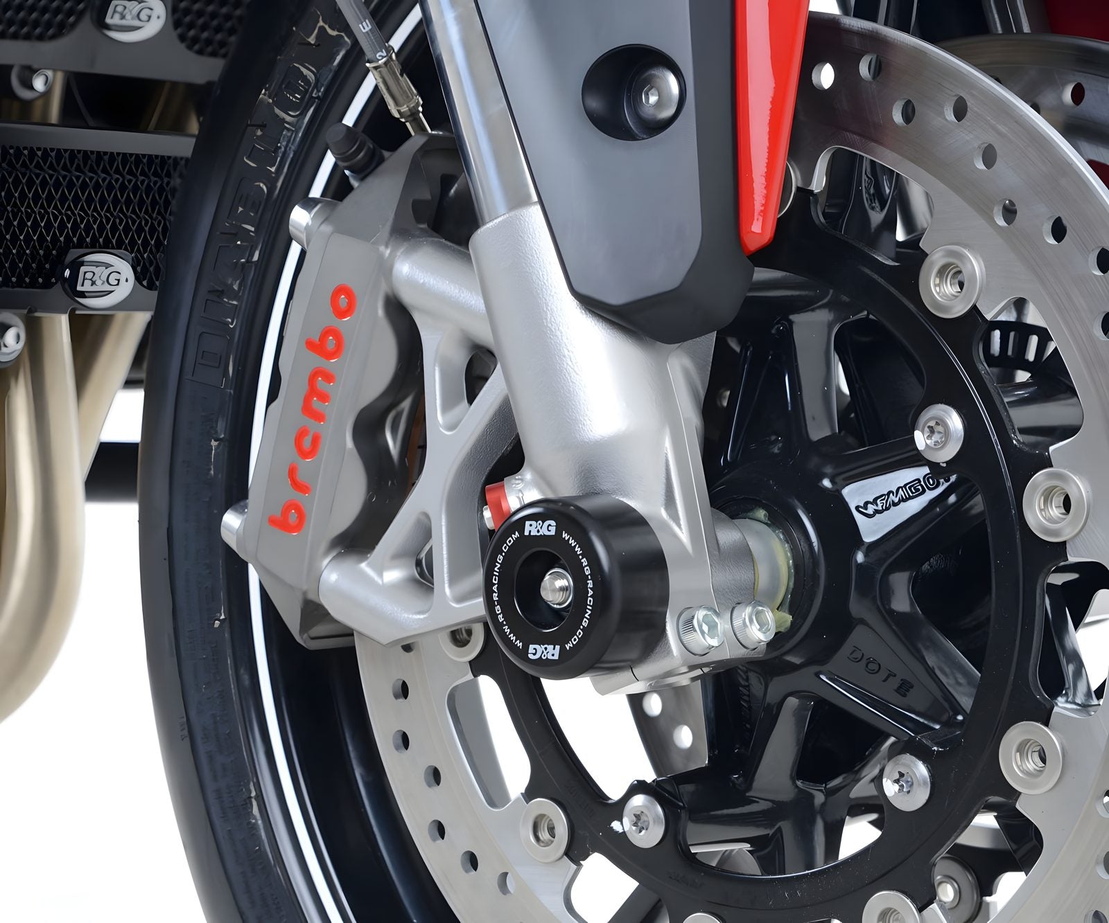 PROTEZIONI FORCELLA COPPIA R&G PER TRIUMPH SPEED TRIPLE 1200 RS 2021 > 2025 NERO