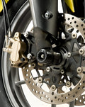 PROTEZIONI PERNO FORCELLA ANT. COPPIA R&G PER TRIUMPH TIGER 800 2011 > 2018 NERO