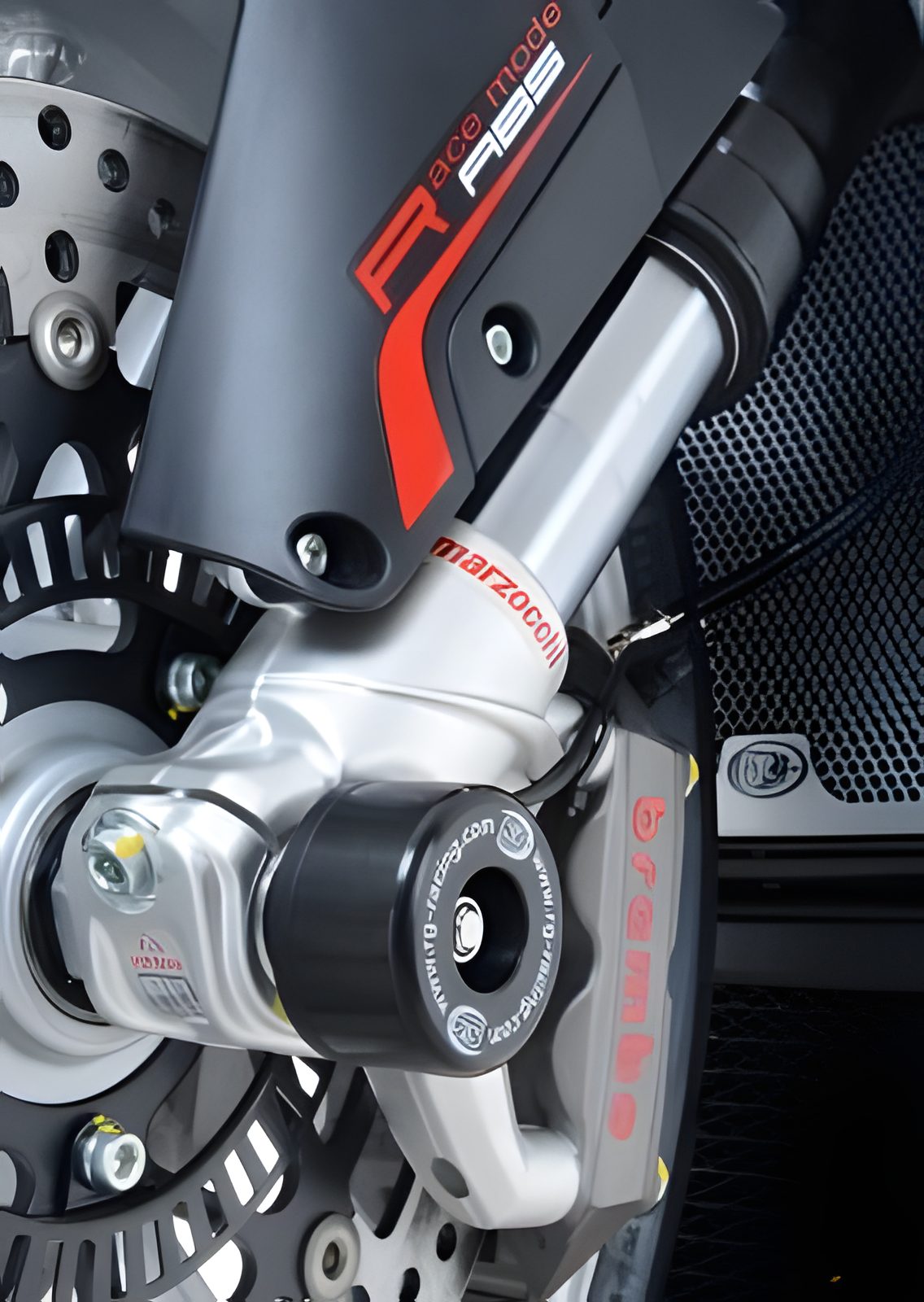PROTEZIONI FORCELLA MARZOCCHI FORKS COPPIA R&G PER MV AGUSTA F4 / RR 2010 > 2018