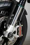 PROTEZIONI PERNO FORCELLA ANTER. COPPIA R&G PER HUSQVARNA NUDA 900 / R 2012 NERO