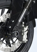 PROTEZIONI PERNO FORCELLA COPPIA R&G PER KTM 690 DUKE R 2013 > 2018 NERO