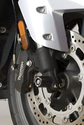 PROTEZIONI PERNO FORCELLA COPPIA R&G PER TRIUMPH TROPHY 1200 2013 > 2018 NERO