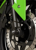 PROTEZIONI PERNO FORCELLA ANTER. COPPIA R&G PER KAWASAKI NINJA 250 2008 > 2012