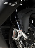 PROTEZIONI FORCELLA OHLINS FORKS COPPIA R&G PER MV AGUSTA F4 / RR 2010 > 2018